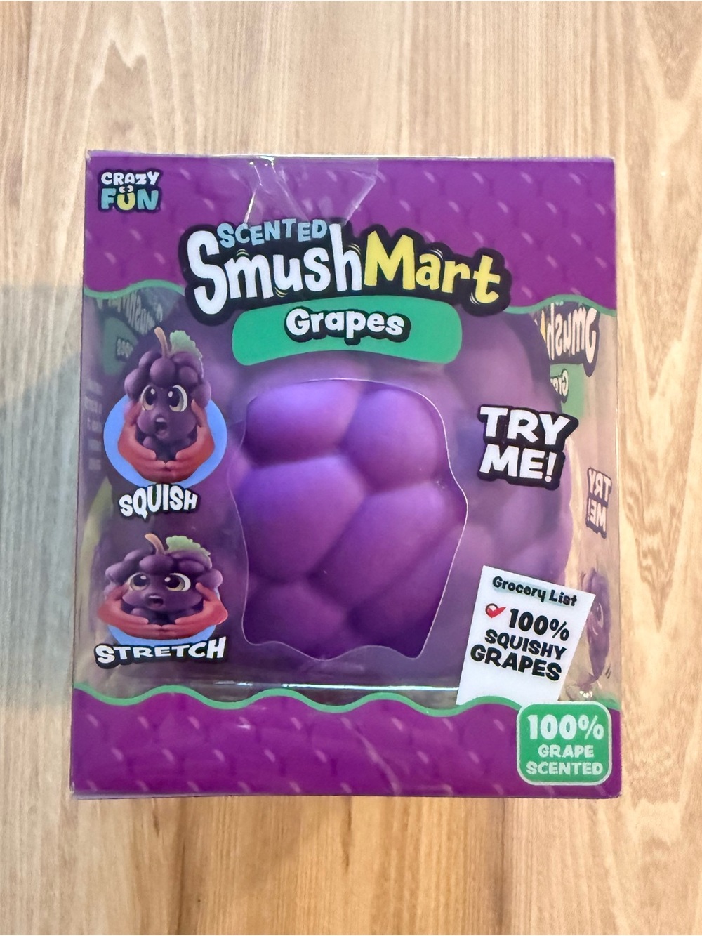 🔥 🍇 SmushMart Grapes Giant Squishy Toy